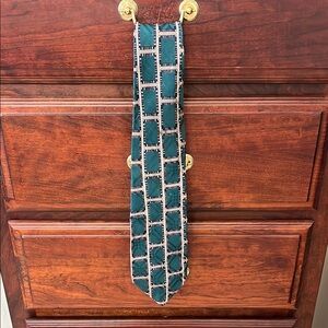 Elegant Nordstrom Green Geometric Men's Tie